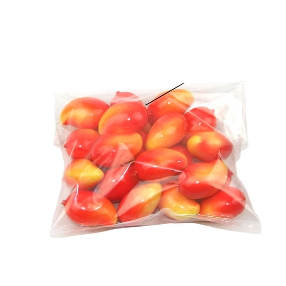 BESTSKY Bell Pepper,Decorative Accessories Fake Fruit,Mini Artificial Fruit,Red Mango