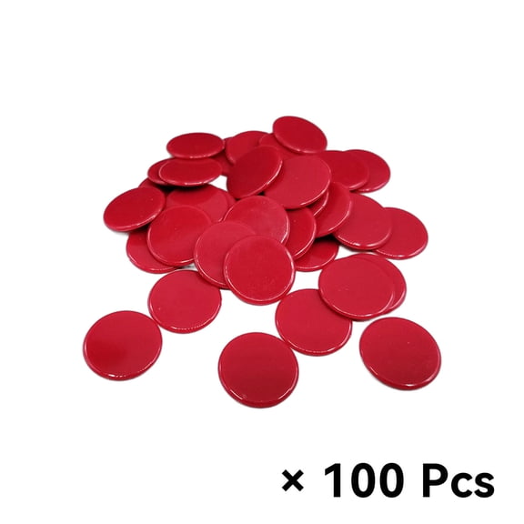 BESTSKY Bingo Game,Versatile Use Bingo Chips,Eco-Friendly Material Bingo Set,Dark Red
