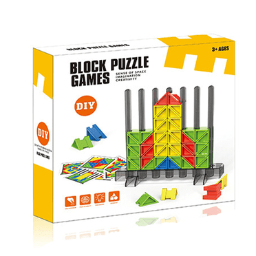 BESTSKY Blocks for Children,Ink Printing Construction Set,Smooth Rounded Edges 3D Construction Set,English Version