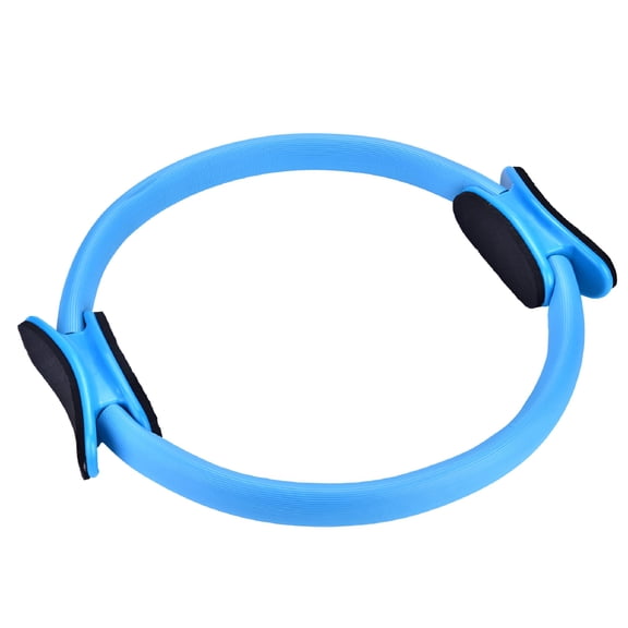 BESTSKY Blue Yoga Pilates Resistance for Thigh and Leg Fitness, Dual Grip Design