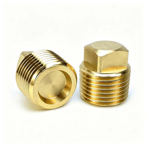 BESTSKY Boat Plugs 1/2" Npt Solid Brass Boat Drain Plug,2 Pack Garboard Drain Plug Boat Drain Plug Fits Most Boat Hulls Boat Plug Brass (1/2" Npt)