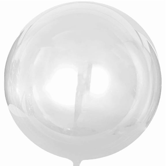 BESTSKY Bobo Balloons, 25 pack Pre Stretched 24 inch Helium/Air Large Clear Balloons for Stuffing, Beautiful DIY Bubble Balloon Decor for Wedding, Birthday,Graduation Party Decoration