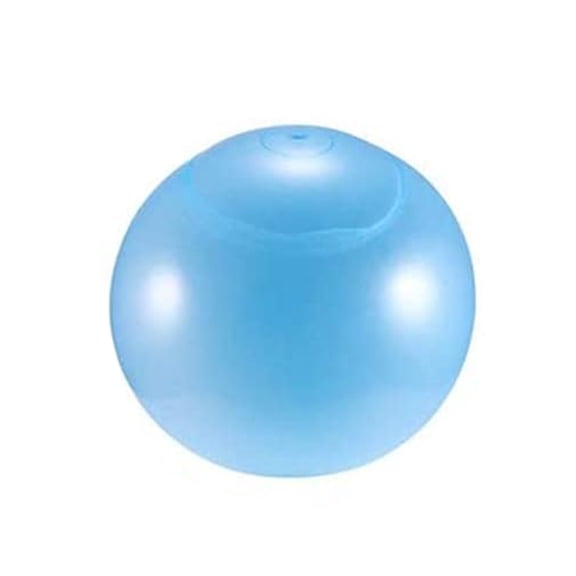 BESTSKY Bounce Balloon 47 Inch Giant Water Bubble Ball,Inflatable Water-Filled Ball Soft Rubber Ball for Outdoor Beach Pool Garden Party Large (Blue)