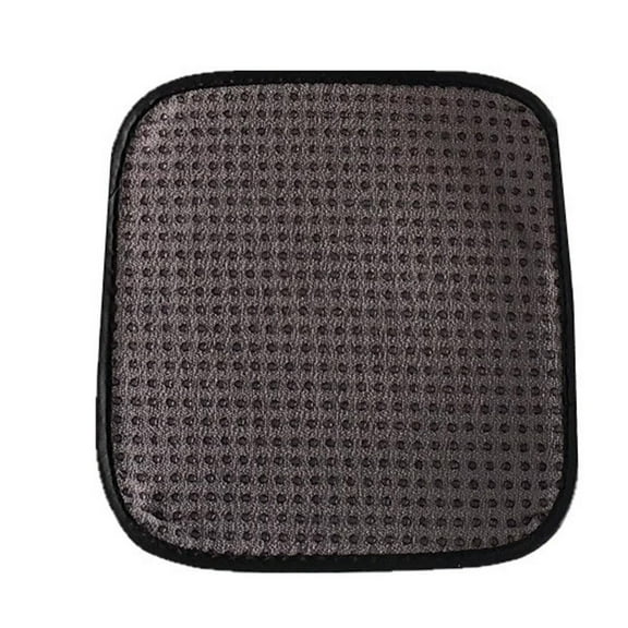 BESTSKY Bowling Ball Towel,Anti-Slip Silicone Design Bowling Accessories,Highly Absorbent Microfiber Material Bowling Shammy Pad,Grey