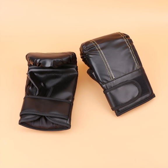 BESTSKY Boxing Gloves Fighting Gloves Child Kids Mma Gloves Kids Punching Gloves 23.00X13.00X9.00Cm Black