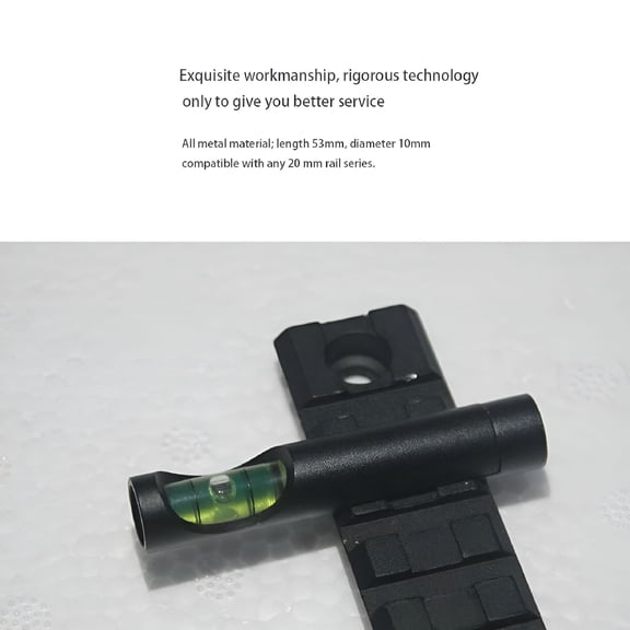 BESTSKY Bubble Leveler Scope Mount, Leveling Rail Hunting Tool Accessory Anti-tilt Tool