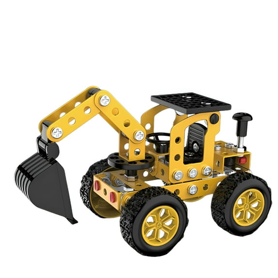 BESTSKY Building Toys Model Excavator Set - STEM Project for Kids Ages 8-12,Assembly Model Car Kits Toys for Kids Boys 8 9 10 11 Years Old