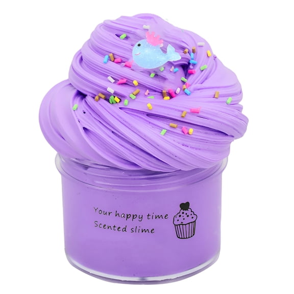 BESTSKY Butter Slime Kit for Girls Boys,Cotton Candy Cloud Ice Creamcone Slime Party Favors Gifts Stress Relief Toy Scented Sludge DIY Cake Slime Toy for Kids