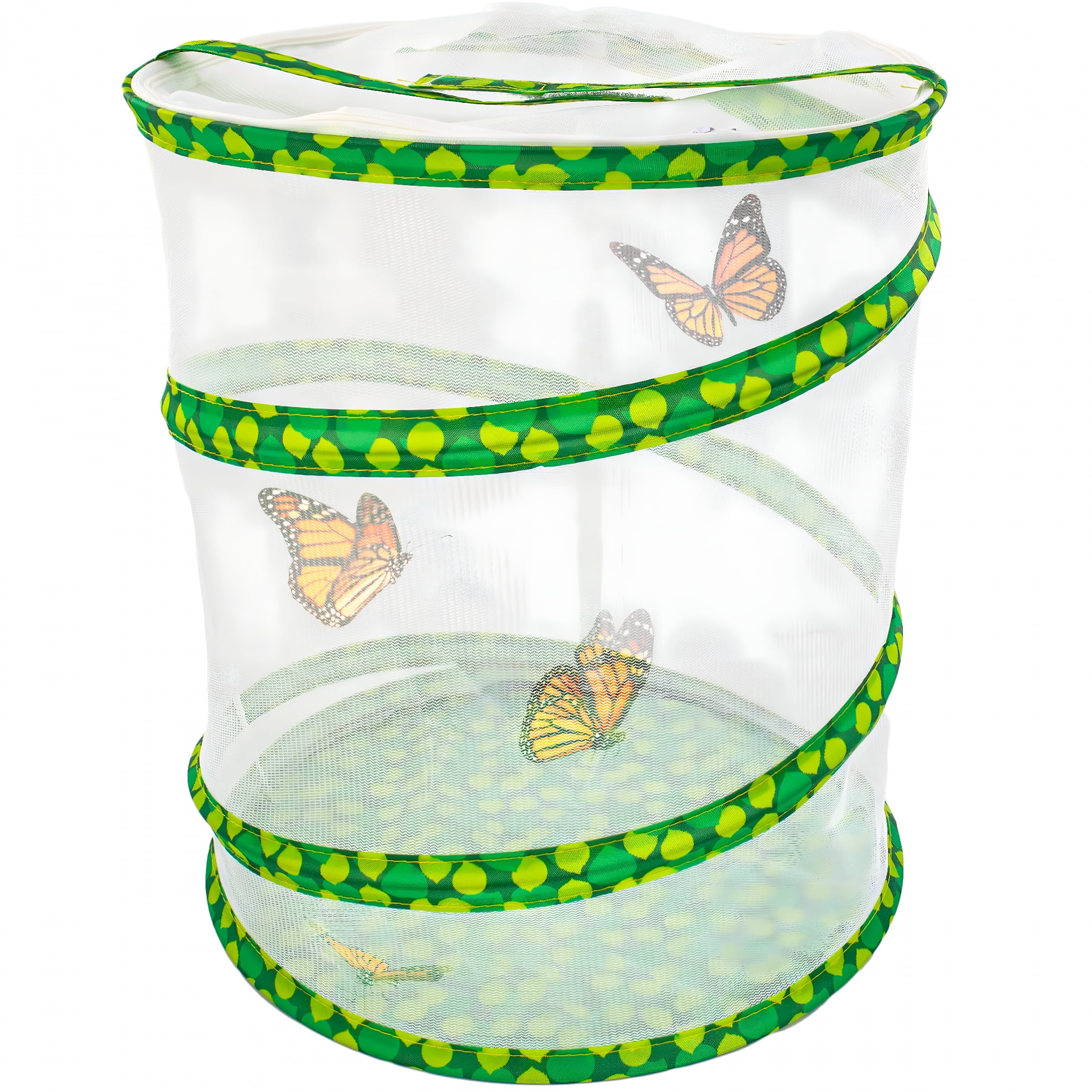 BESTSKY Butterfly Growing Garden Habitat Kit - Pop Up Collapsible ...