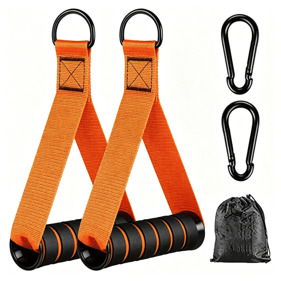 BESTSKY Cable Handles Gym Equipment, Heavy Duty Resistance Band Handles, Replacement Exercise Handles for Cable Machine, Pulley System, Strength Trainer, Pull Down Workout