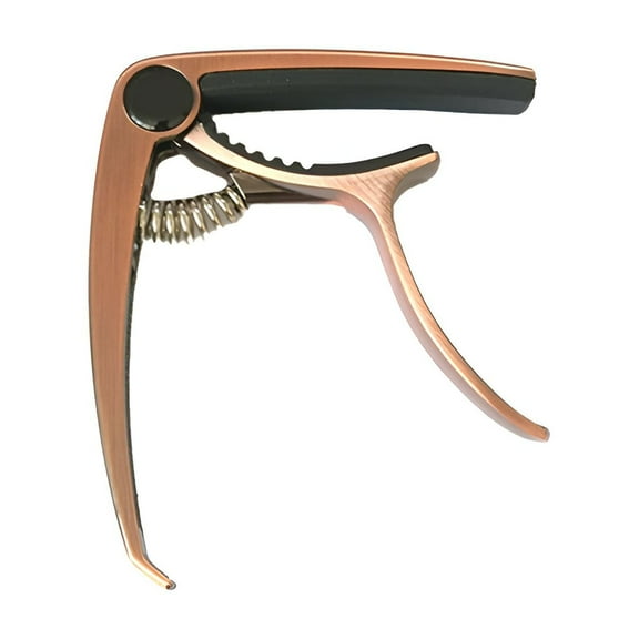BESTSKY Capo for Acoustic Guitar,Effort-Saving Design Capo for Acoustic Guitar,Smooth Operation Guitar Capo for Acoustic,Red Copper