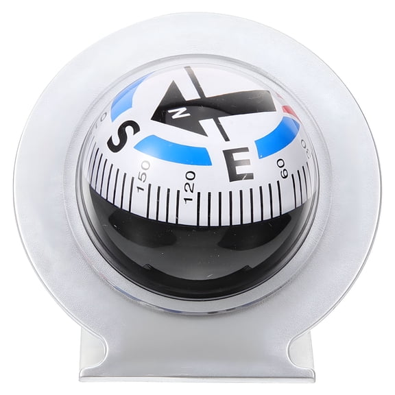BESTSKY Car Compass Ball Shaped Compass Dashboard Vehicle Compass