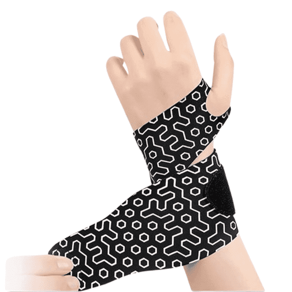 BESTSKY Carpal Tunnel Wrist Brace Sports Wrist Wrist Splint Ultra-Thin Carpal Tunnel Fingerless Gloves for Women Black