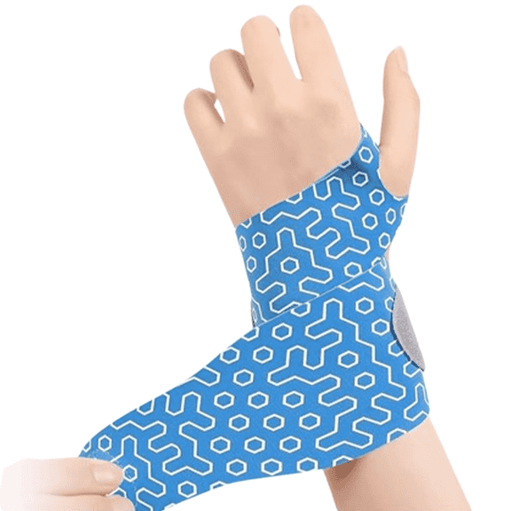 BESTSKY Carpal Tunnel Wrist Brace Sports Wrist Wrist Splint Ultra-Thin Carpal Tunnel Fingerless Gloves for Women Deep Blue