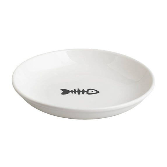 BESTSKY Cat Bowls,Food-Grade Ceramic Cat Food and Water Bowl,Dishwasher Safe Cat Dishes