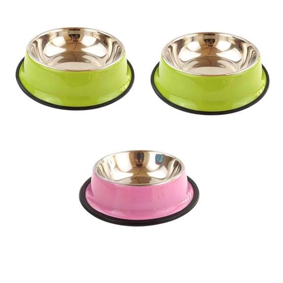 BESTSKY Cat Bowls,Stable Anti-Slip Base Cat Dishes,Dual-Purpose Design Cat Water Bowl