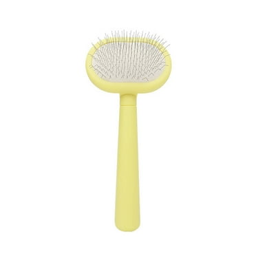 BESTSKY Cat Brush, Anti-Knot Dog Brush, Essential Cat Stuff for All Coat Types,Yellow