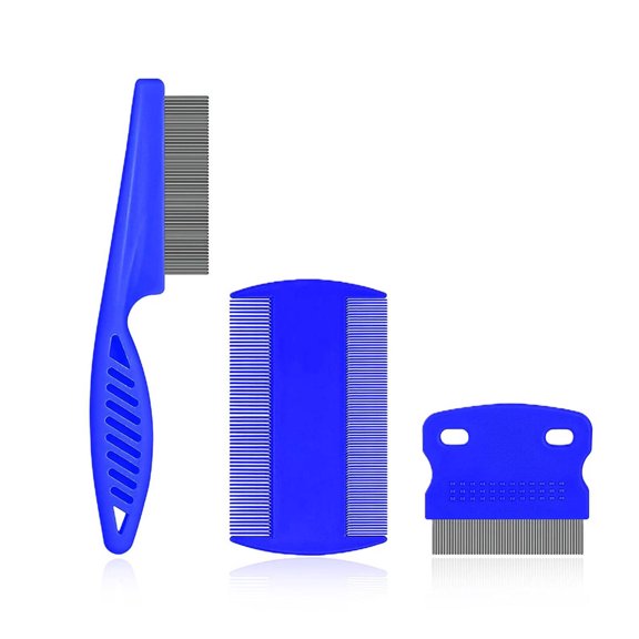BESTSKY Cat Brush,Comfortable Massage Dog Brush,Multi-Function Grooming Cat Stuff,Blue