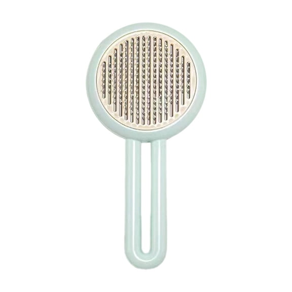 BESTSKY Cat Brush,Easy Fur Removal Dog Brush,Multi-Use Grooming Cat Stuff,Green
