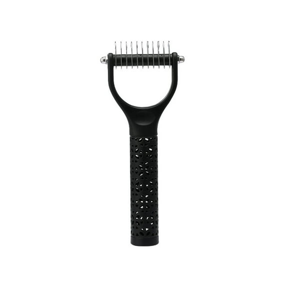 BESTSKY Cat Brush,Fast Tangle Removal Dog Brush,Relaxing Massage for Pets Cat Stuff,Black