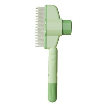 BESTSKY Cat Brush, Gentle Detangling Dog Brush, Must-Have Cat Stuff for Healthy Fur,Green