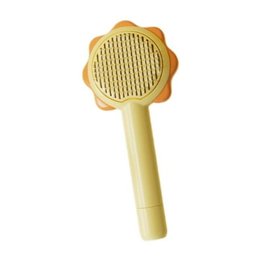 BESTSKY Cat Brush, Knot-Removing Dog Brush, Practical Cat Stuff,Yellow