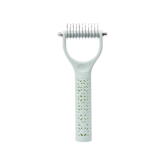 BESTSKY Cat Brush,Multi-Functional Wide-Tooth Comb for More Comprehensive Cleaning Dog Brush,Widely Applicable for Cats and Dogs Dual-Sided Design with Double Grooming Effects Cat Stuff,Black
