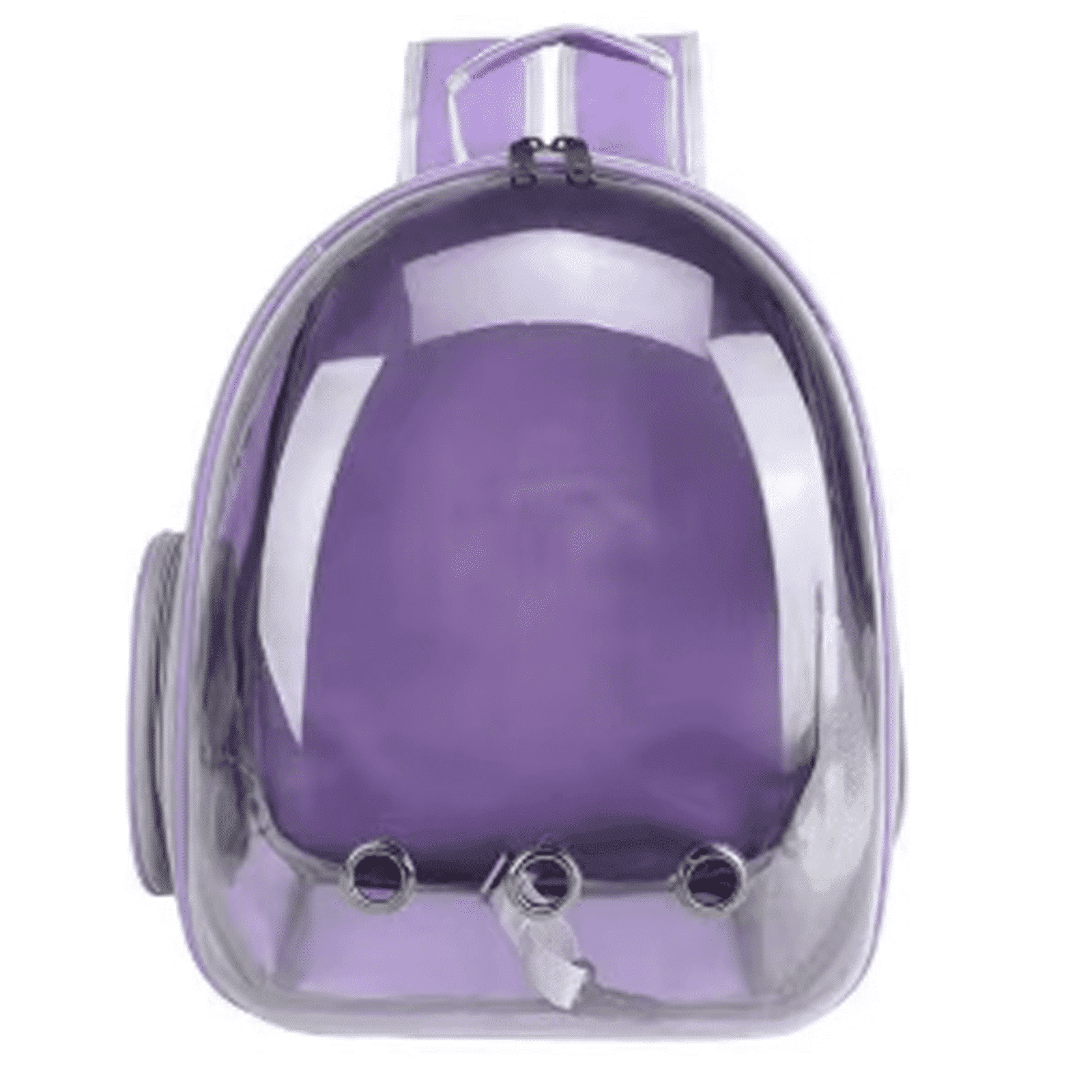 BESTSKY Cat Carrier,Nine-Hole Ventilation Cat Backpack,Comfort-Oriented Cat Backpack Carrier,Fashionable Cat Bag for Travel,Purple