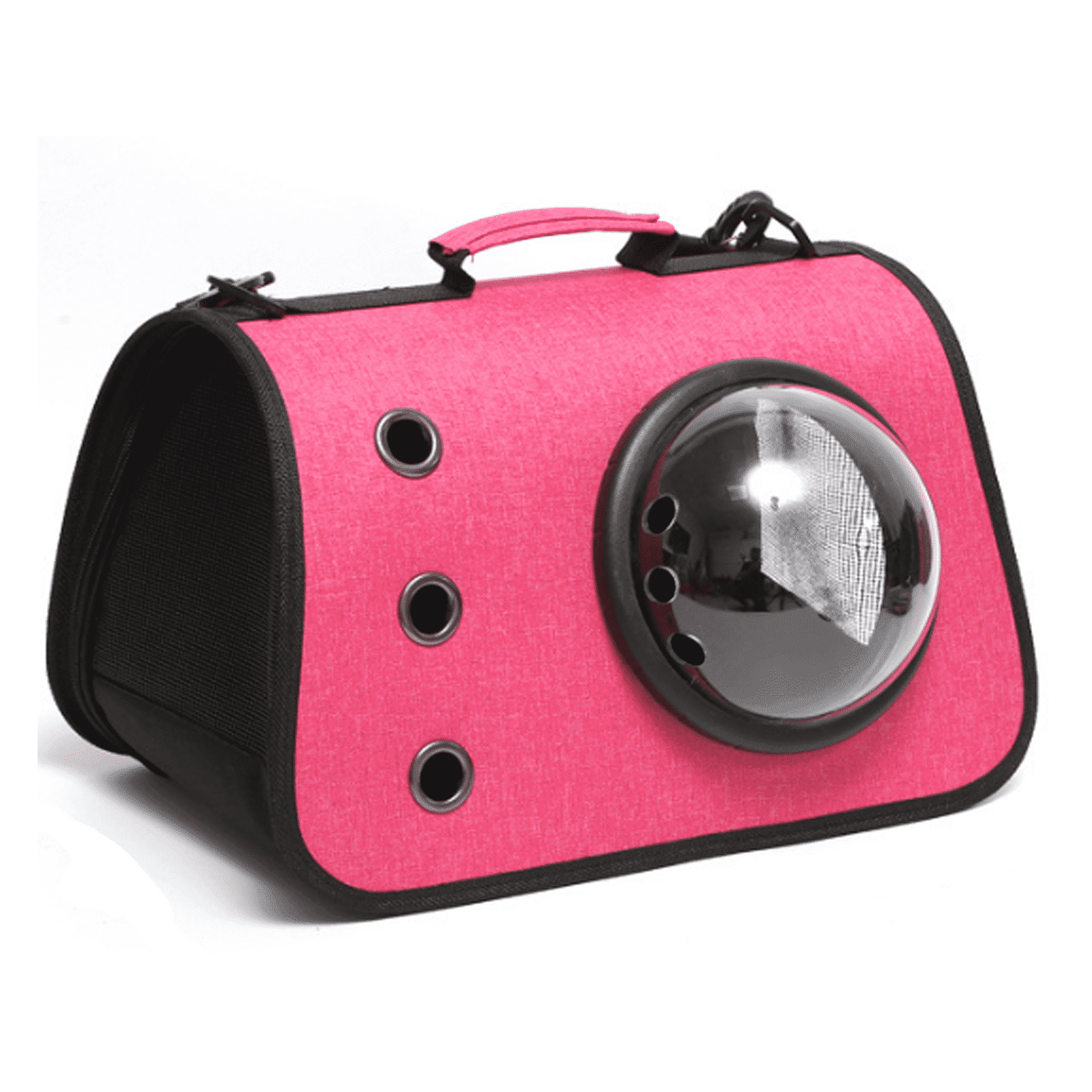 GASTROPOD Cat CarrierTri-Hole Design for Airflow BackpackDual Mesh and Acrylic Covers