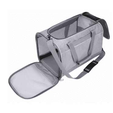 BESTSKY Cat Carrier,Lightweight and Ultra-Light Design Cat Backpack,No Burden on Travel Dog Carriers for Small Dogs,Gray 45*30*30cm