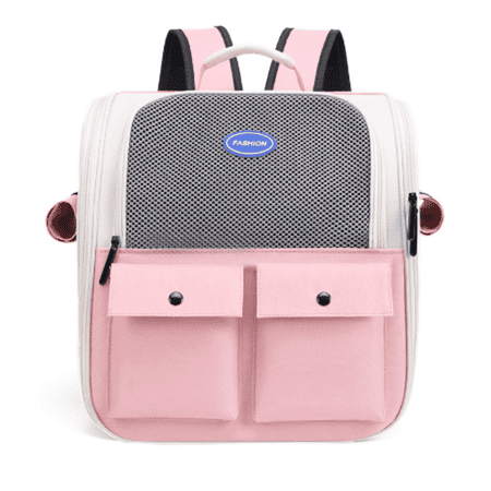 BESTSKY Cat Carrier,Transparent Capsule Design for Viewing,Ventilation System for Cool Comfort Cat Backpack,Ergonomic Carrying Experience Cat Backpack Carrier,Pink
