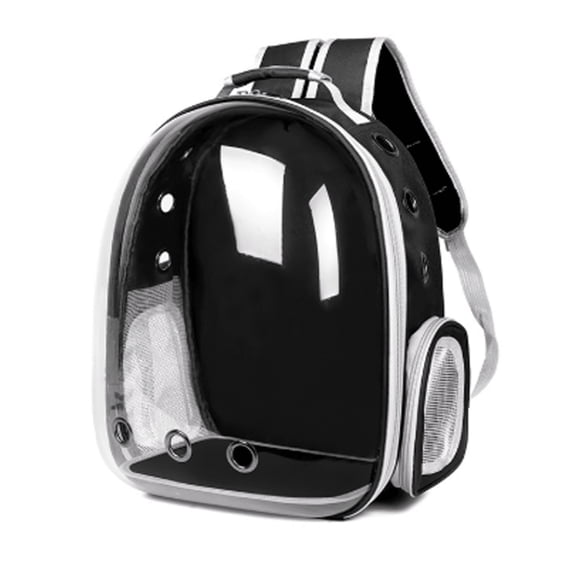 BESTSKY Cat Carrier,Panoramic View Cat Backpack,Ergonomic Comfort Cat Backpack Carrier,Stylish & Practical Cat Bag,Black