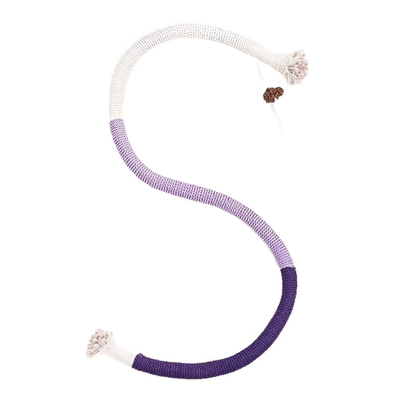 BESTSKY Cat Chew Toy,Bite-Resistant Cat Essentials for Indoor Cats,Protects Teeth and Gums Interactive Cat Toys,Purple