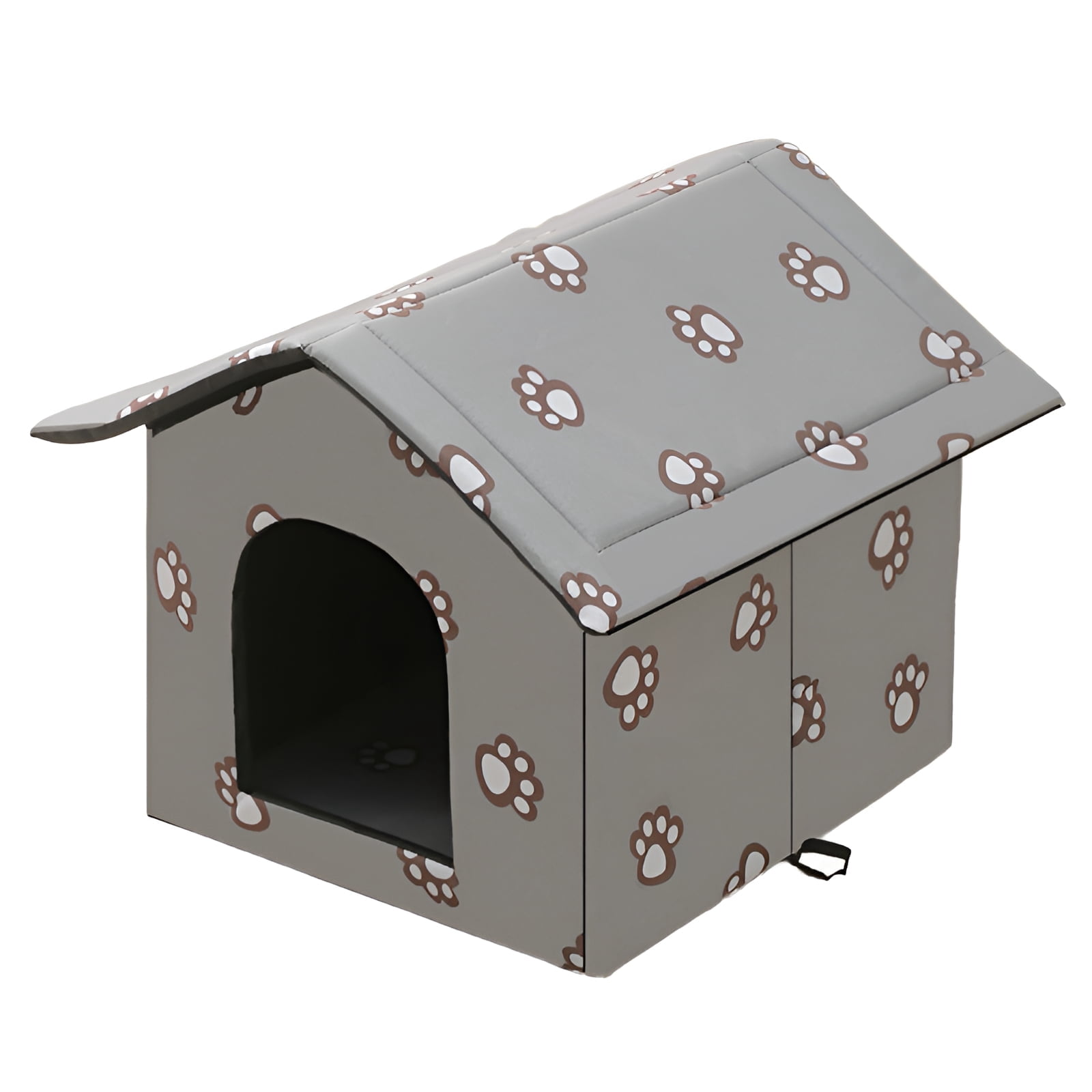 BESTSKY Cat House,Weatherproof Protection Outdoor Cat House Heated,Keeps Pets Dry Outdoors Cat Houses for Outdoor Cats,Style2,35*33*30cm