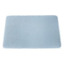 BESTSKY Cat Litter Mat,Eco-Friendly Eva Material Litter Mat,Extra-Large Size Design Easy-To-Clean Design Cat Stuff,20In