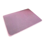BESTSKY Cat Litter Mat,Eco-Friendly Pet Supplies Litter Mat,Extra-Large Size Coverage Anti-Tracking Litter Cat Stuff,16In