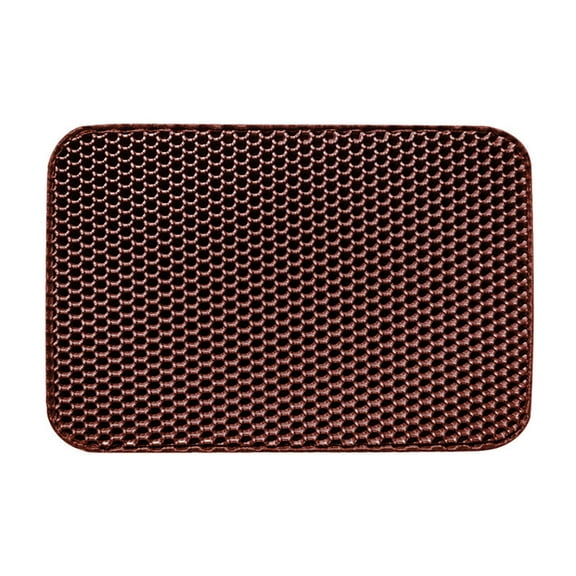 BESTSKY Cat Litter Mat,Prevents Litter From Being Tracked Litter Mat,Waterproof and Wear-Resistant Material Washable and Easy to Clean Cat Stuff,L