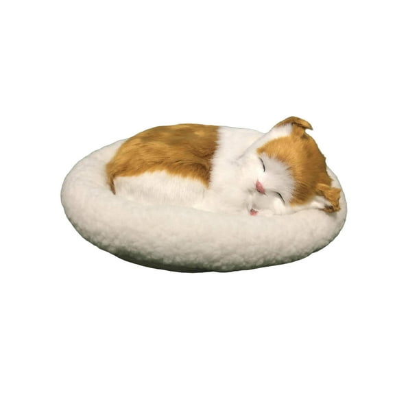 BESTSKY Cat Stuffed Animal,32*27*11cm Detailed Design Stuffed Animal Cat,Plush Comfort Relaxing Gift Realistic Cat,Style4