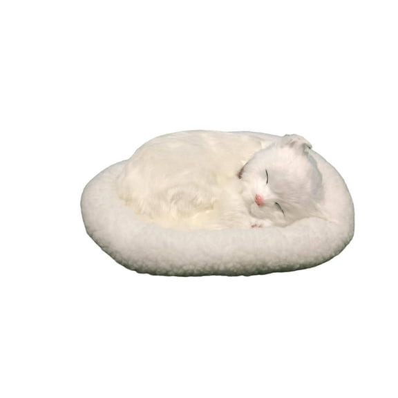 BESTSKY Cat Stuffed Animal,32*27*11cm Realistic Breathing Stuffed Animal Cat,Soft Texture Animal Lover Gift Cat Stuffy,Style7