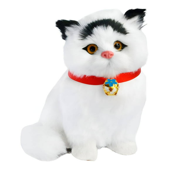 BESTSKY Cat Stuffed Animal,Unique Handmade Craft Stuffed Animal Cat,Captures Cat-Like Features Realistic Cat,Style2