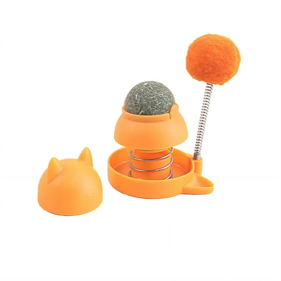 BESTSKY Cat Toys,Strengthens Sensory Functions Cat Toys for Bored Indoor Adult Cats,Suitable for All Cats Interactive Cat Toys,Orange