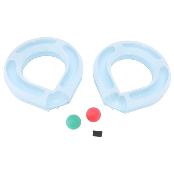 BESTSKY 2026 New Cat Track Ball Toy Interesting Turntable Kitten Ball Track Toy for Pet Cat Interactive Entertainment