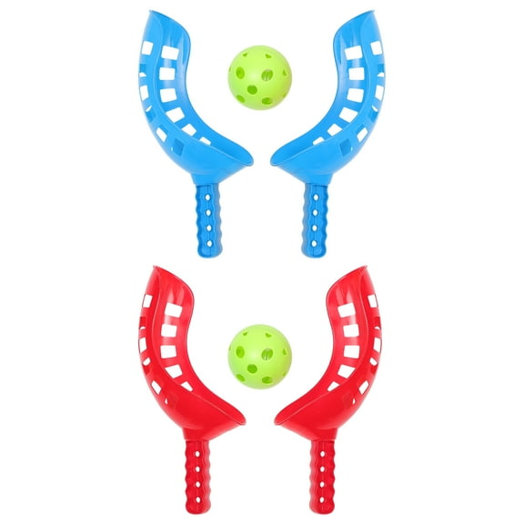 BESTSKY Catch Game Balls Toys Kids Set Outdoor Throw Docking Sports Scoop Poptoss Launcher Shooter Click Pass Paddle