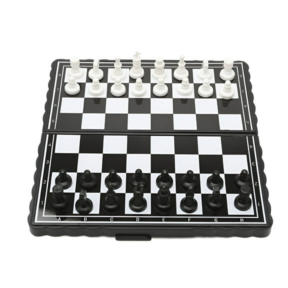 BESTSKY Chess Set,Soft Touch Surface Checkers Board Game,Long-Lasting Game Fun Chess Board,Style2