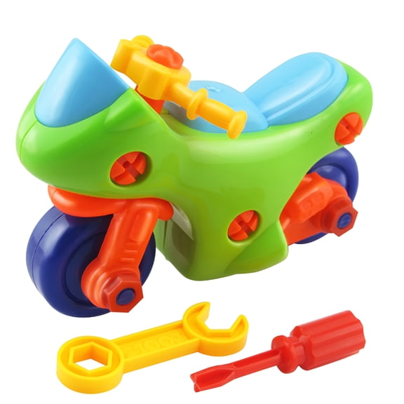 BESTSKY Children'S Educational Disassembly Engineering Car Can Be Disassembled and Assembled Small Train Car Diy Toy Car Boys Age 3-5 Boys Age 2-3 Years Old Foam Beads for Kids Children Board Games 4