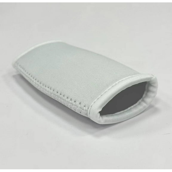 BESTSKY Chin Strap Cover Comfortable Shock-Absorbing Football Chin Cover,Secure Fit Chin Pad Cover for Cycling and Sports,White