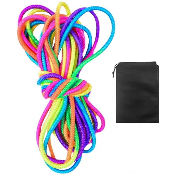 BESTSKY Chinese Jump Rope Elastic Band, 196 Inch Wear-Resistant Plastic Stretch Cord for Kids Outdoor Games and Physical Exercise