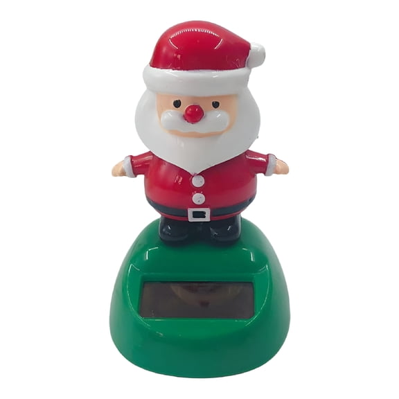 BESTSKY Christmas Solar Powered Dancing Toy,Christmas Car Decoration,Car Dashboard Bobblehead, Car Decor, Solar Dancing Statues for Window and Kitchen Decoration, Christmas