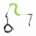 thumbnail image 1 of BESTSKY Coiled Surfboard Leash Lightweight Paddle Leash for Outdoor Shortboard Kayak Green, 1 of 6