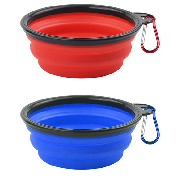 BESTSKY Collapsible Dog Bowls,Travel-Friendly Travel Dog Bowls,Tough Yet Lightweight Portable Dog Bowl